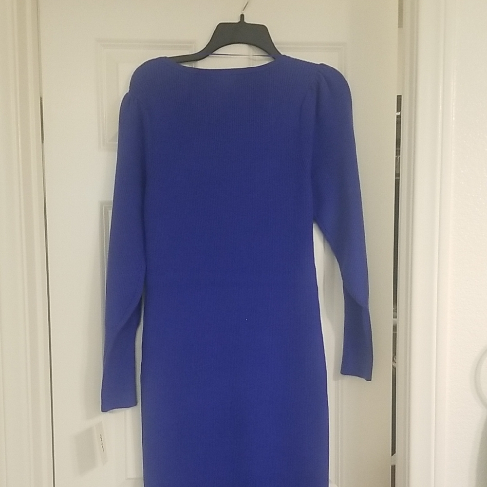 ON-34N Women's Blue Maxi Dress
